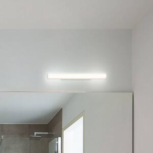 WEVER & DUCRÉ LED nástenné svetlo Mirba 2.0 čierna/biela 61 cm IP44, Biela / opálová, Kúpeľňa, Plast