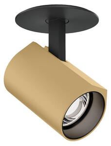WEVER & DUCRÉ LED-zápustný spot Ceno 1.0 béžová/čierna 927 Blattf, Krémová / jantárovo žltá, Obývacia izba / jedáleň, Hliník, Moderný, Zapustené stropné svietidlo