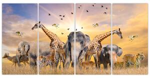 Obraz - safari (Obraz 160x80cm)