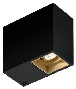 WEVER & DUCRÉ Downlight Planopetit 1.0 čierna/béžová 927 stmievateľné, Čierna, Chodba, Hliník, Moderný, Stropné svetlo