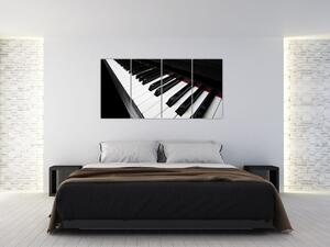 Obraz: klavír (Obraz 160x80cm)