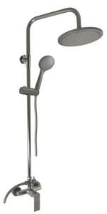 Sprchový systém RAV SLEZÁK Nil kartáčovaná metal grey NL182.5/5-43MGK