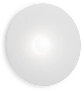 WEVER & DUCRÉ LED nástenné svetlo Clea 3.0 biele Ø 70 cm 2700 K, Biela / opálová, Obývacia izba / jedáleň, Hliník, Nástenné svietidlo