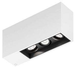 WEVER & DUCRÉ Downlight Plano petit 3.0 biela/čierna 927 stmievateľné, Biela / opálová, Chodba, Hliník, Moderný, Stropné svetlo