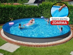 Azuro Ibiza 400 - Antracit - hĺbka 1,20 m