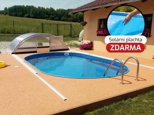 Azuro Ibiza 525 - Antracit - hĺbka 1,20 m