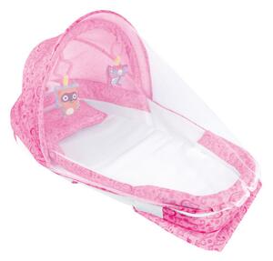 Hniezdo pre bábätko ružové Kid ibaby