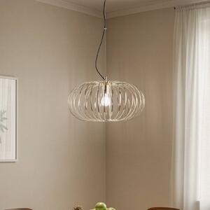 Závesné svietidlo Globe, Ø 51 cm, zlatá farba, 1-pl., E27, Mosadz / zlato, Obývacia izba / jedáleň, kov, Závesné svietidlo