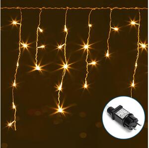 Aigostar - LED Vonkajšia dekoračná reťaz 75xLED/6W/230V 15x0,6m IP44 teplá biela