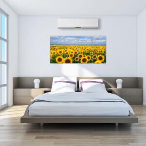 Obraz - slnečnica (Obraz 160x80cm)