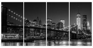 Obraz - nočné most (Obraz 160x80cm)
