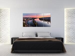 Obraz rieky (Obraz 160x80cm)