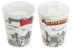 Poldecák Slovensko 40ml 2ks (Slovenský suvenír. Balenie = 2ks poldecákov.)