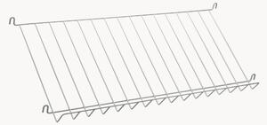 Polica na časopisy String System, Š 78 x H 30 cm