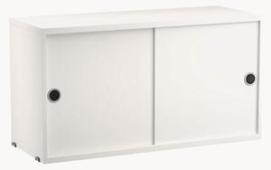 Skrinka's posuvnými dvierkami String System, Š 78 x H 30 cm