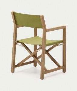 VILARA záhradná stolička Zelená