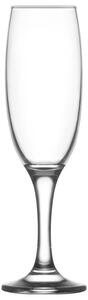 Pohár Empire, sklenený, na šampanské, 220 ml, 49x210 mm, bal. 6 ks
