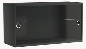 Vitrína's posuvnými sklenenými dvierkami String System, Š 78 x H 30 cm