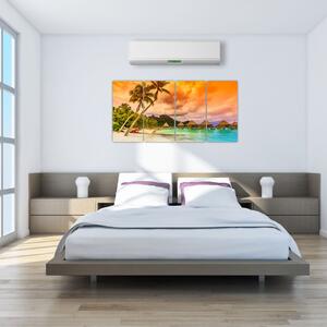 Obraz piesočné pláže (Obraz 160x80cm)