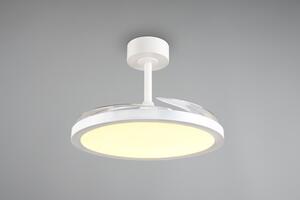 TRIO Reality R64452131 KASFJORD Stropné svietidlo s ventilátorom D1060mm SMD LED 34W/3900lm 2700-6500K biela, diaľkový ovládač