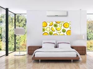 Obraz - pomaranče a kiwi (Obraz 160x80cm)