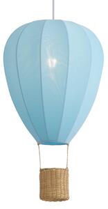 Detská závesná lampa Modrý balón - Air Balloon