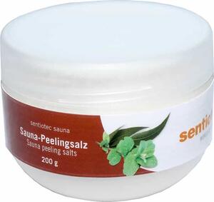 Sentiotec peelingová soľ do sauny eukalyptus mäta 200 g