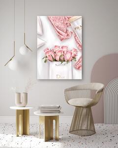 Obraz na plátne Ruže v taške Dior Rozmery: 40 x 60 cm