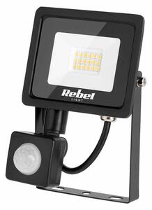 LED Reflektor 10W s detektorom pohybu 3000K Rebel