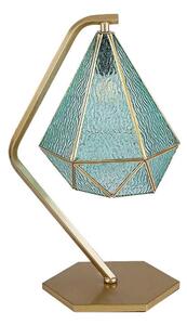 Rabalux 74200 - Stolná lampa NORAH 1xE14/40W/230V zlatá/modrá