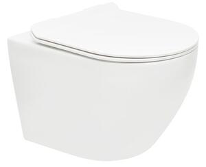 Wc s doskou softclose závesné so zadným odpadom WC01R