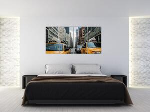 Obraz New-York - žlté taxi (Obraz 160x80cm)