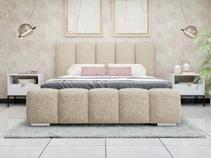 Mirjan24 Čalúnená manželská posteľ Lisko Boucle, Rozmer postele: 140x200, Farby: Abriamo 03 Mirjan24 5903211427930