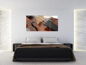 Obraz huslí (Obraz 160x80cm)