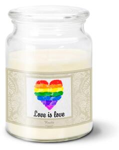 Sablio Sviečka Love is Love - 500 g