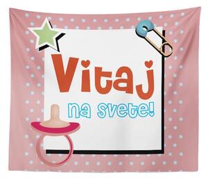 Sablio Deka Vitaj na svete 3: 150x120 cm