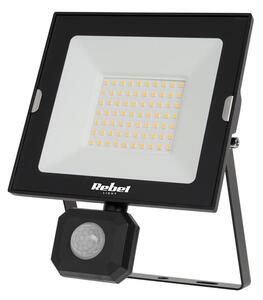 LED Reflektor 50W s detektorom pohybu 4000K Rebel