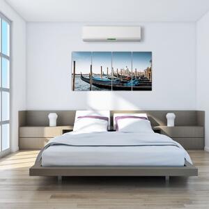 Obraz gondol - Benátky (Obraz 160x80cm)