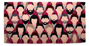 Sablio Uterák Money heist Anonymné tváre - 30x50 cm
