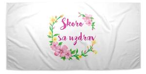 Sablio Uterák Skoro sa uzdrav - 30x50 cm