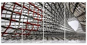 Obraz kovové mreže (Obraz 160x80cm)