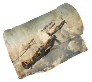 Sablio Deka Stíhačky Spitfire v leteckej bitke - 150x120 cm