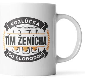 Sablio Hrnček Rozlúčka so slobodou tím ženícha - 330 ml - standard