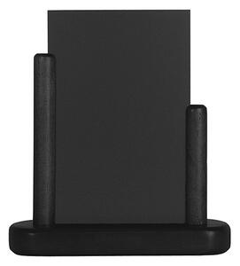 Stolová tabulka Securit ELEGANT s popisovatelným povrchom 10x15cm, lakovaný, Black
