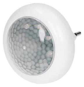 ORNO LED nočné svetielko do zástrčky so súmrakovým a PIR senzorom 120°, 8xLED, 40lm, 6500K [LA-2]