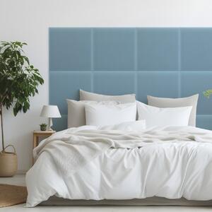 Zamatový čalúnený panel - Štvorec - 50x50cm Farba: Bledomodrá