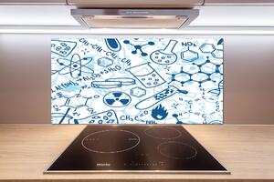 Dekoračný panel sklo Chémia pozadia pksh-48800074