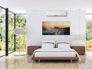 Abstraktný obraz do bytu (Obraz 160x80cm)