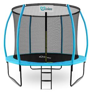 INLEA ULTIMATE Jump Trampolína 305 cm s vnútornou ochrannou sieťou - svetlomodrá