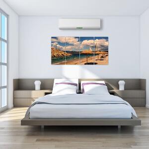 Obraz pláže (Obraz 160x80cm)